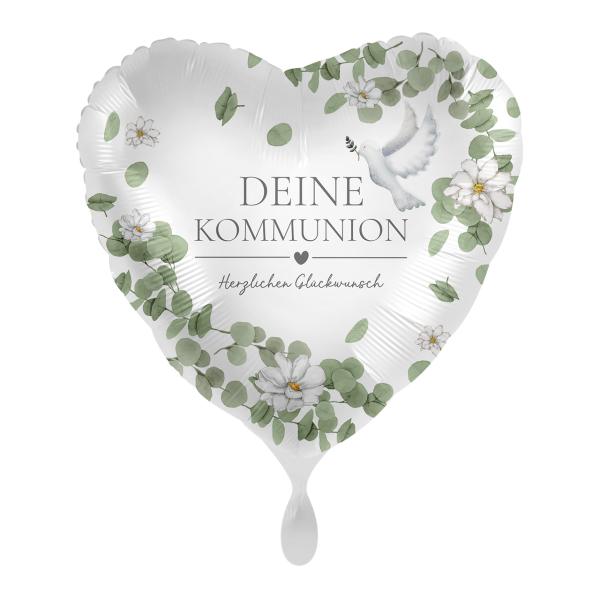 Folienballon Deine Kommunion Herzlichen Glückwunsch