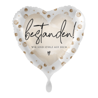 Folienballon Bestanden! Wir sind stolz auf dich