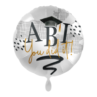 Folienballon Abitur - You did it!
