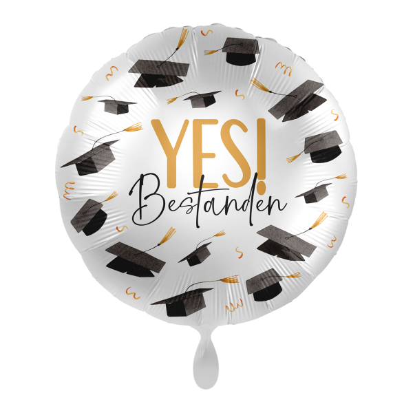 Folienballon HGW - Yes! - Bestanden