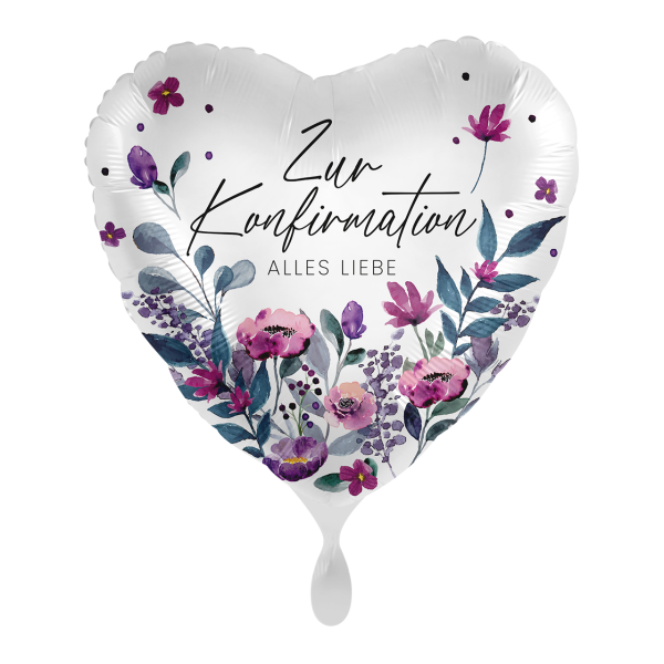 Folienballon Konfirmation Alles Liebe