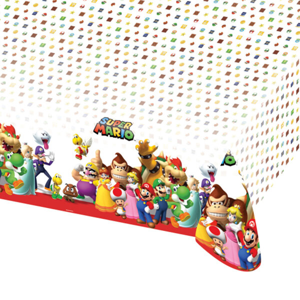 Plastiktischdecke Super Mario