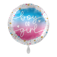 Folienballon Gender - Boy or Girl