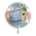 Folienballon Einschulung - Hurra endlich Schule