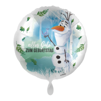 Folienballon Frozen - Geburtstag Olaf und Bruni