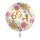 Folienballon Zahl 69+1 Shiny Dots
