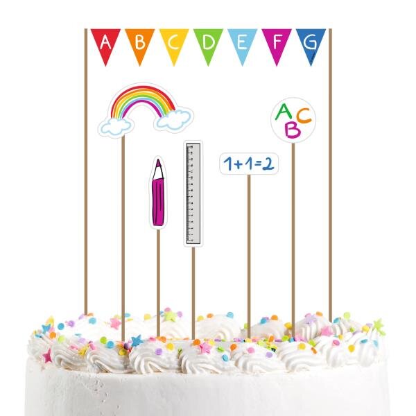 Kuchendekoration Einschulung - Schulanfang