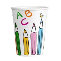 Pappbecher Einschulung - Schulanfang