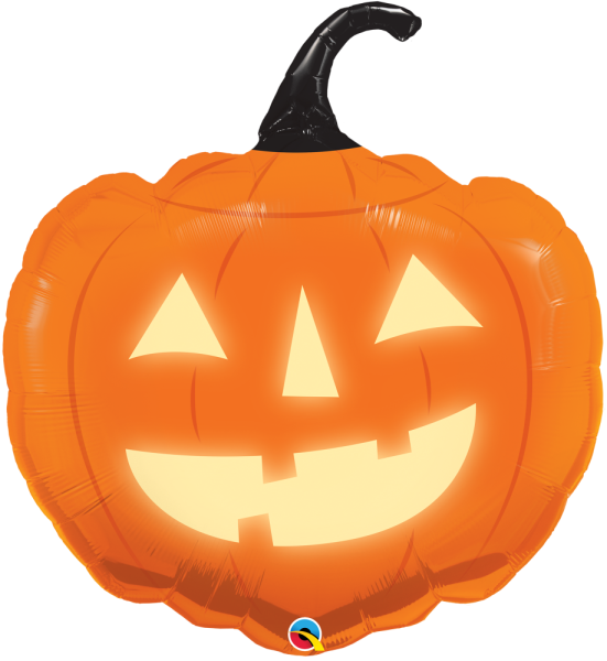 Folienballon Halloween Jack Aglow