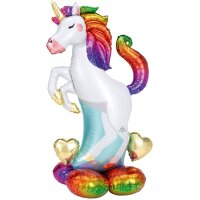 Folienballon (-) Unicorn nur Luftfüllung AirLoonz
