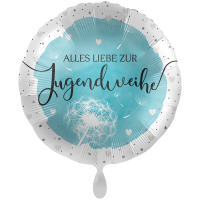 Folienballon Alles Liebe zur Jugendweihe