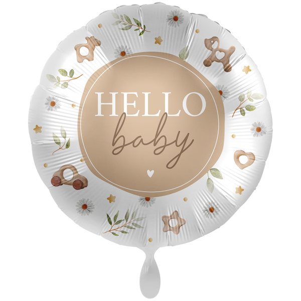 Folienballon BABY - Cute Baby Girl Heart