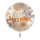 Folienballon HBD - Hippie Birthday