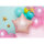 Folienballon HBD - Stern Happy Birthday Powder Pink