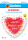 Folienballon Valentines Watercolor Hearts