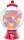 Folienballon Candy Hearts Gumball Machine