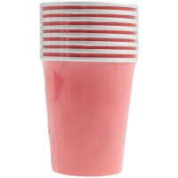 Pappbecher Neon Pink
