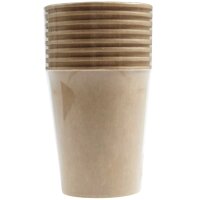 Pappbecher Kraftpapier