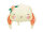 Folienballon Hase mit Blüte