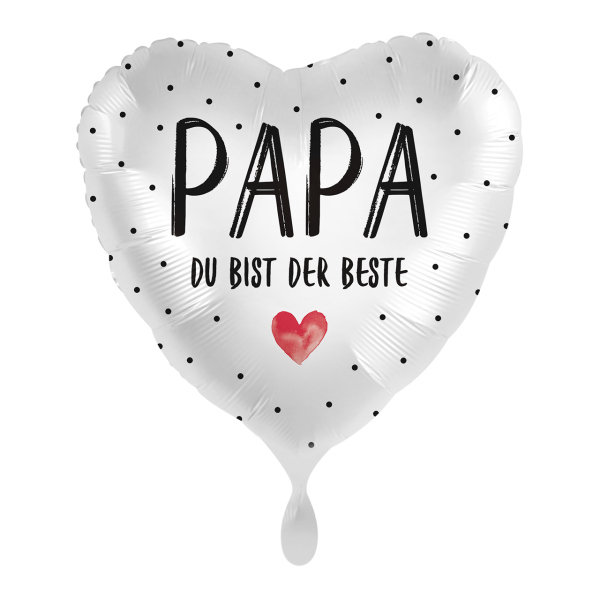 Folienballon Papa du bist der Beste
