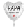 Folienballon Papa du bist der Beste