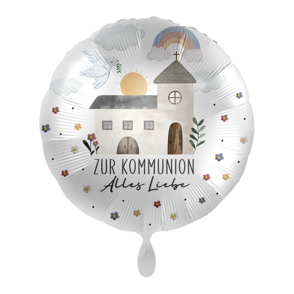 Folienballon Kommunion Alles Liebe