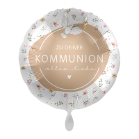 Folienballon Kommunion Alles Liebe