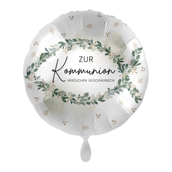 Folienballon Kommunion Herzlichen Glückwunsch