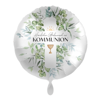 Folienballon Kommunion Herzlichen Glückwunsch