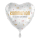 Folienballon Kommunion Die liebsten Glückwünsche