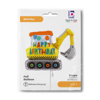 Folienballon HBD - Birthday Bagger