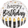 Folienballon - HBD - Satin Candles
