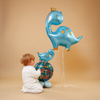 Folienballon Birthday Stars