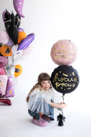 Folienballon Halloween - Hokus Pokus schwarz