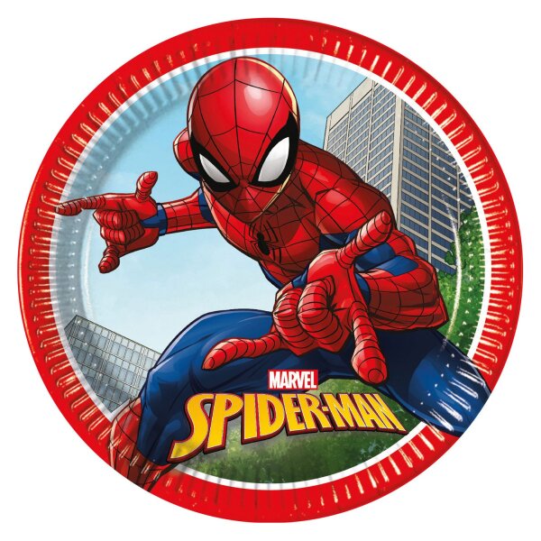 Pappteller Spider-Man - Crime Fighter