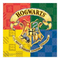 Servietten Harry Potter - Hogwarts Houses