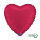 Folienballon SC - Herz Satin Cherry