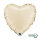 Folienballon SC - Herz Satin Cream