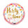 Folienballon HBD - Happy Birthday pink Party