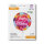 Folienballon HBD - Blumen Birthday