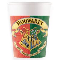 Pappbecher Harry Potter - Hogwarts Houses