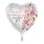 Folienballon - HBD - Beautiful Flowers