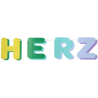 Bannergirlande HGW - Herzlichen Glückwunsch -...