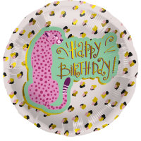 Folienballon - HBD - Birthday Panther