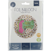 Folienballon - HBD - Birthday Panther