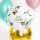 Folienballon HBD - Birthday Kolibri