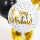 Folienballon - HBD - Black Dots