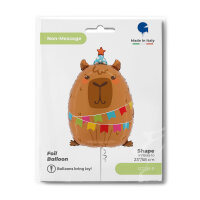 Folienballon Party Capybara - Wasserschwein