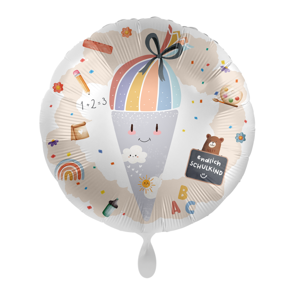 Folienballon Einschulung - Schultüte