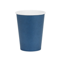 Pappbecher - Solid Color - Dunkelblau - 250ml